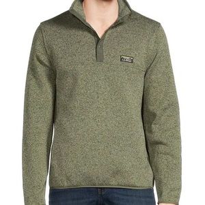 LL BEAN women’s slightly fitted green fleece *darker than google pic*